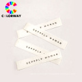 Custom cotton clothing label design custom clothes labels sew on fabric name tags for clothes